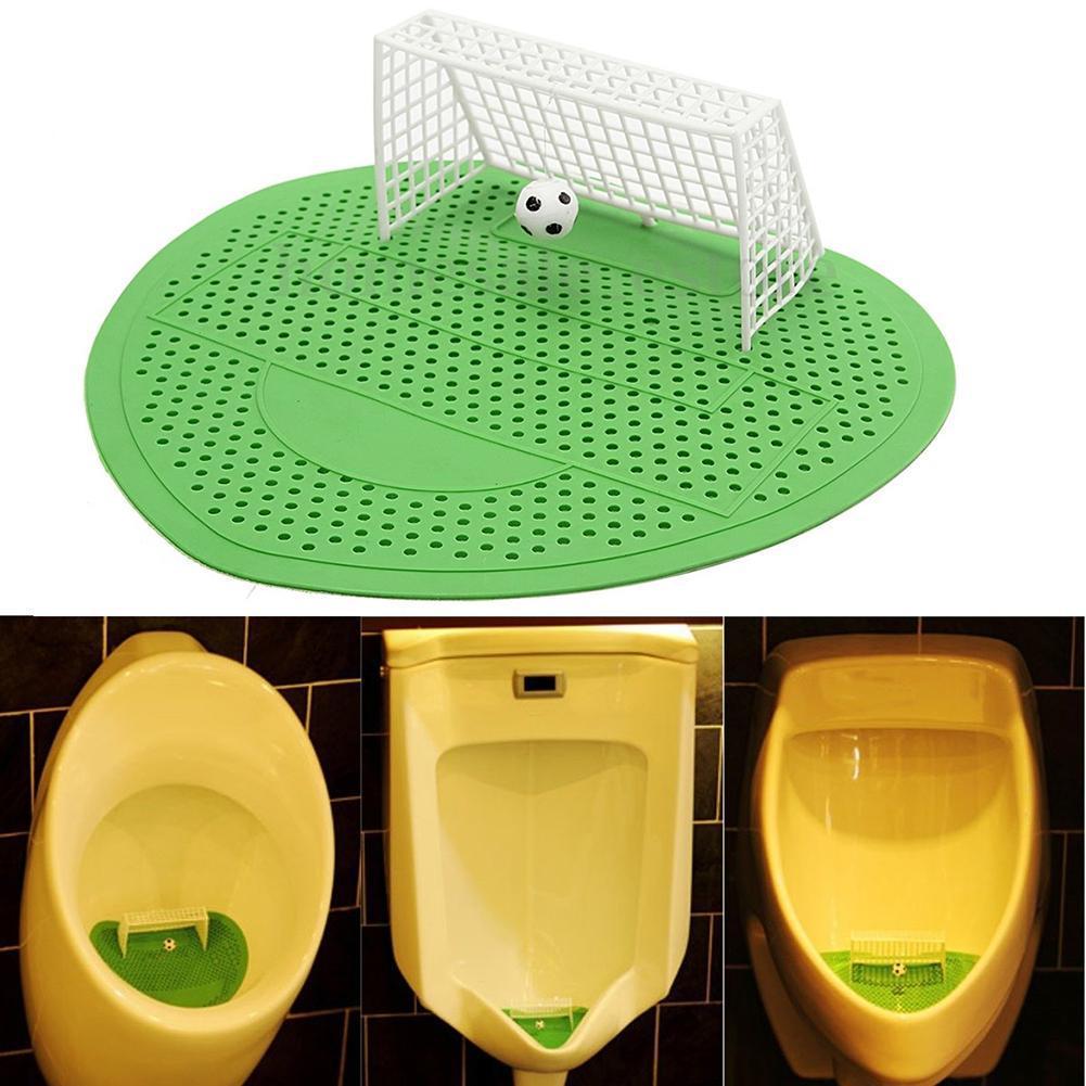 Home Bathroom With Urinal - Urinario de portería, estera de tiro