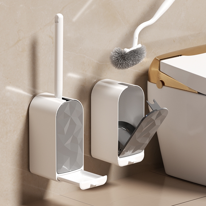 Toilet Brush Holder - Juego de cepillos de baño de