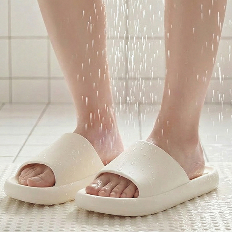 Home Bathroom Lights - Chanclas de baño para mujer, con