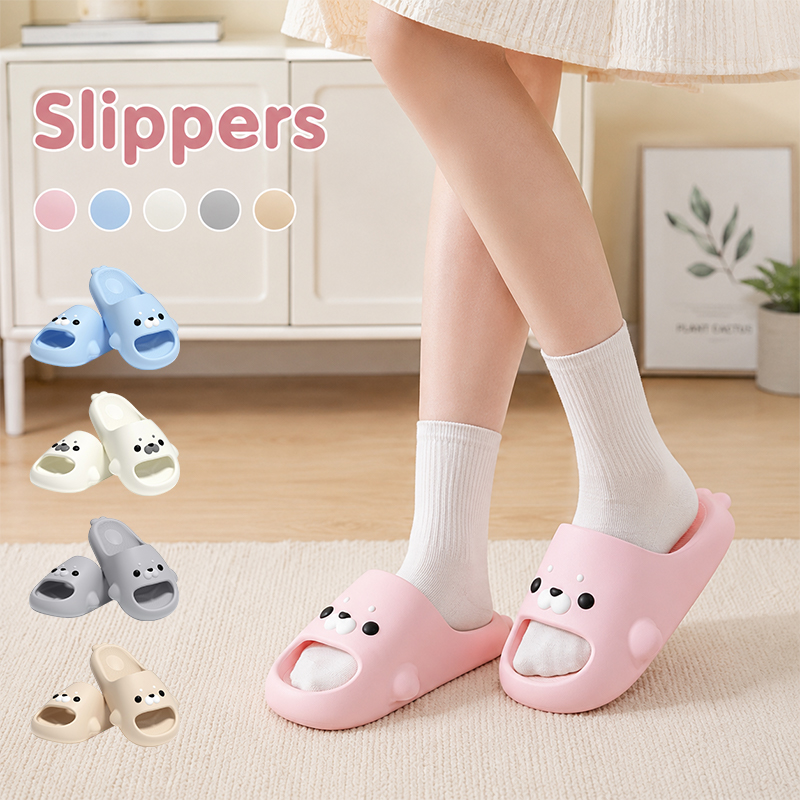 Home Bathroom Lights - Pantuflas de mujer para verano, suela