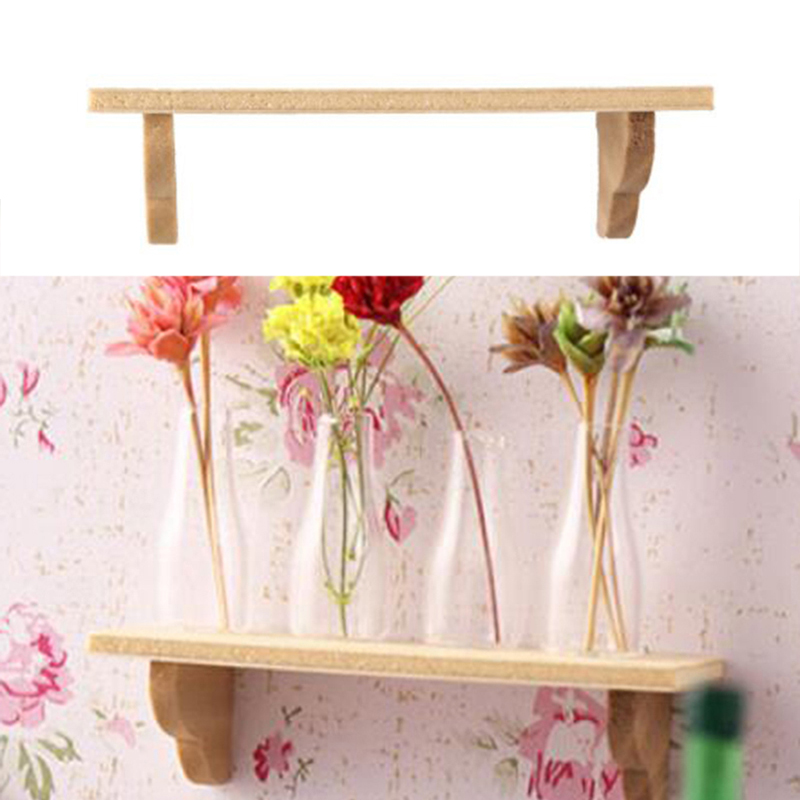 Home Bathroom Model - Estante de pared de madera para