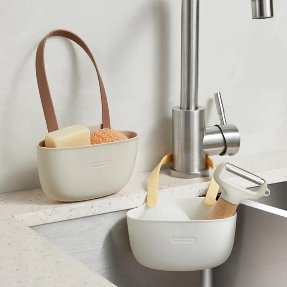 Tiny Home Bathroom Kitchen - Soporte de esponjas para fregadero de
