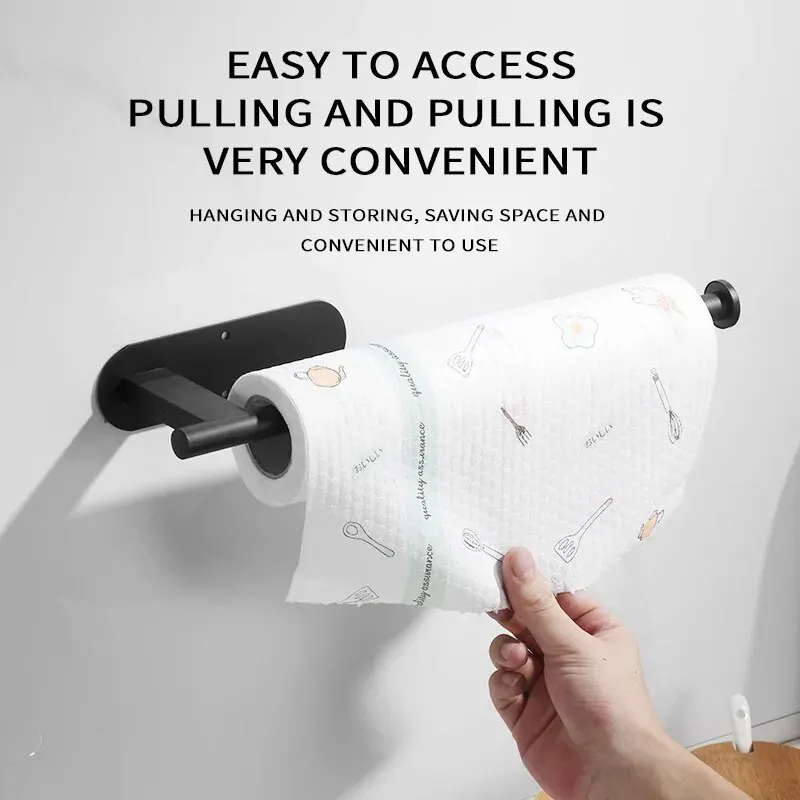 Tiny Home Bathroom Kitchen - Estante de almacenamiento de rollos de
