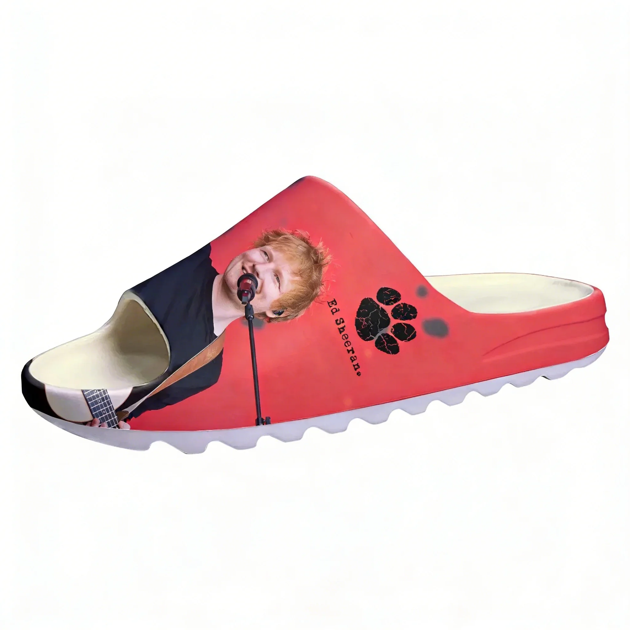 Home Bathroom Lights - Pantuflas Personalizadas de Ed Sheeran con