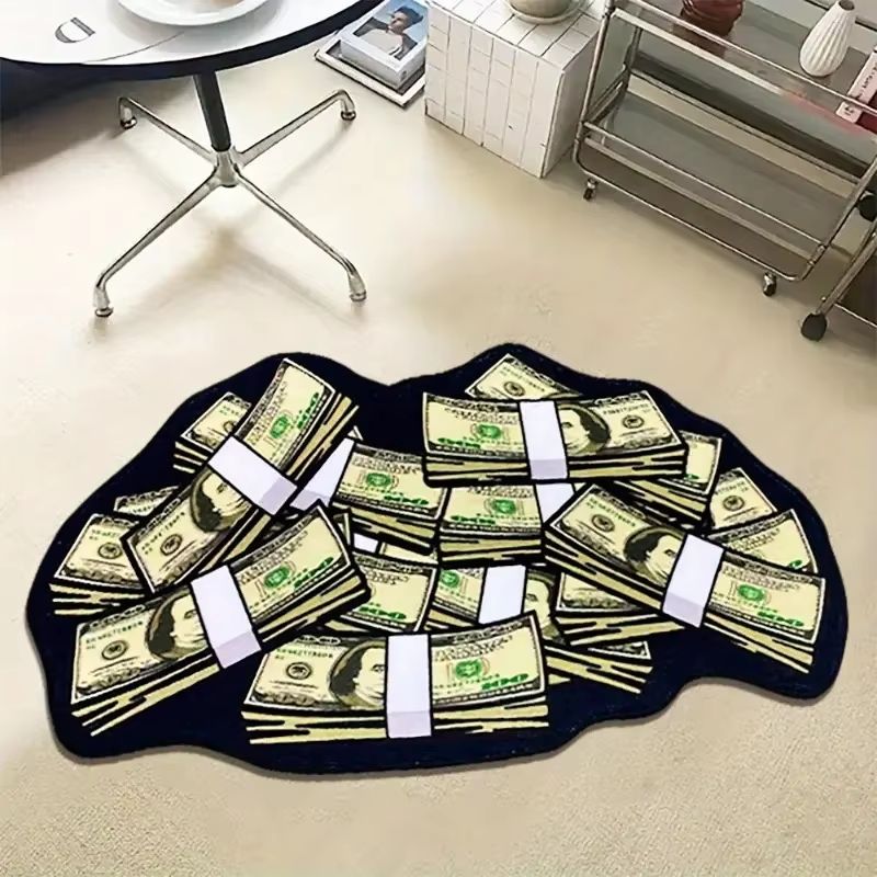 Home Bathroom Trends - Alfombra de Felpa con Diseño de