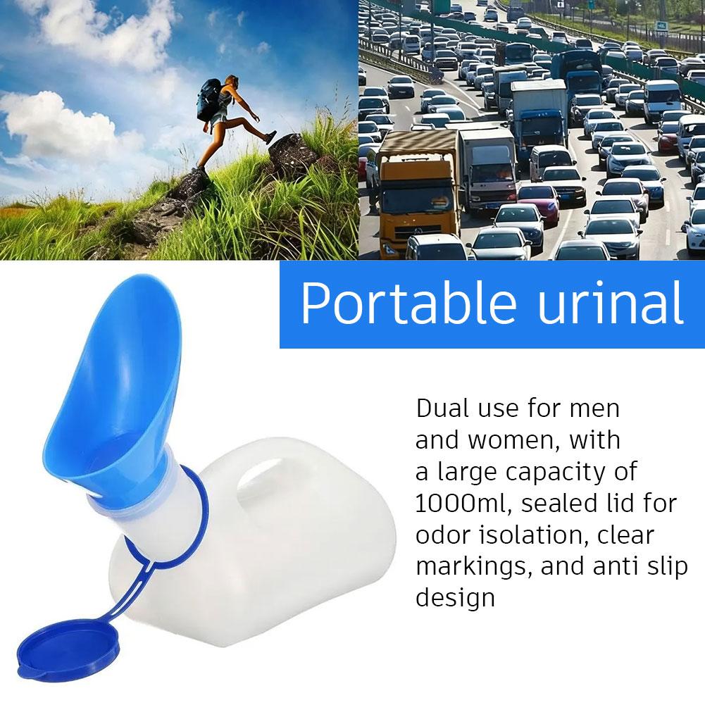 Home Bathroom With Urinal - Botella de Orina Portátil de 1000