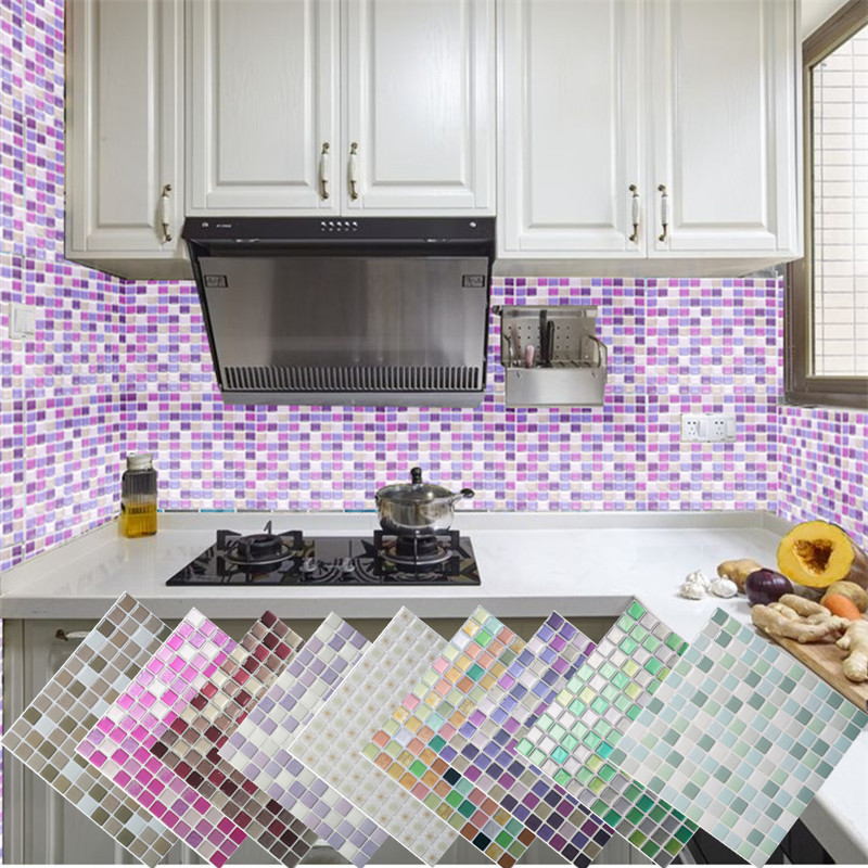 Home Bathroom Tiles Design - Mural de pared de mosaico 3D,
