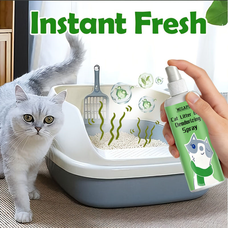 Home Bathroom With Urinal - Spray Desodorante para Arena de Gatos