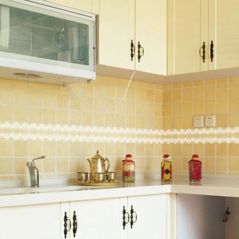 Home Bathroom Tiles Design - Papel tapiz con diseño de encaje