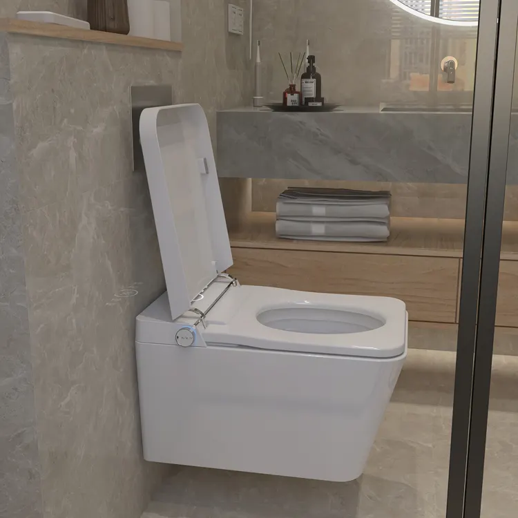 Home Bathroom Ware - Inodoro Inteligente Suspendido con Control por