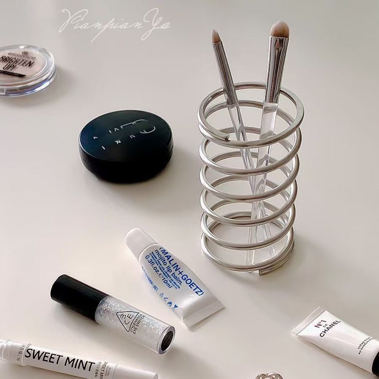 Tiny Home Bathroom Kit - Soporte de acero inoxidable para cepillos
