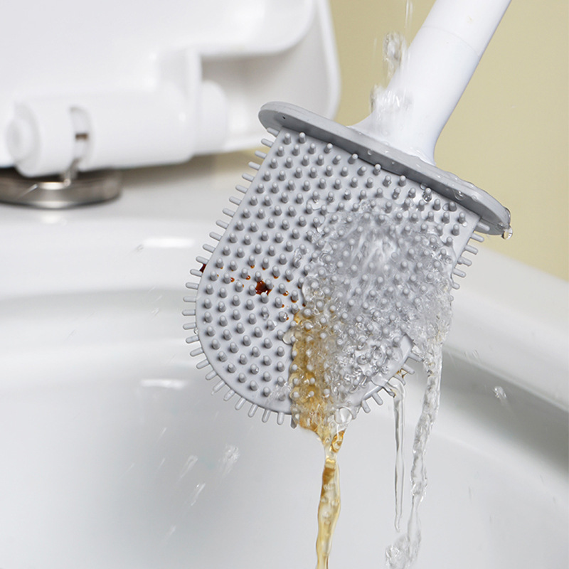Cepillo de silicona colgante p - Toilet Brush Holder reseña y precio