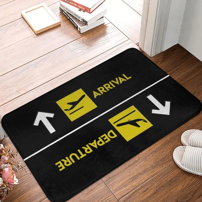 Alfombra de bienvenida antides - Home Bathroom Door Signs reseña y precio