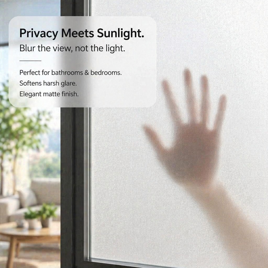 Película de Privacidad para Ve - Home Bathroom Glass reseña y precio
