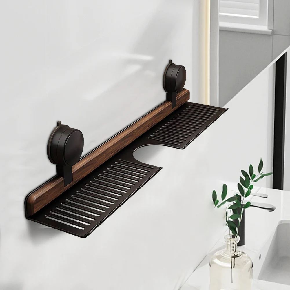 Estante de baño E5 de nogal co - Tiny Home Bathroom Kit reseña y precio