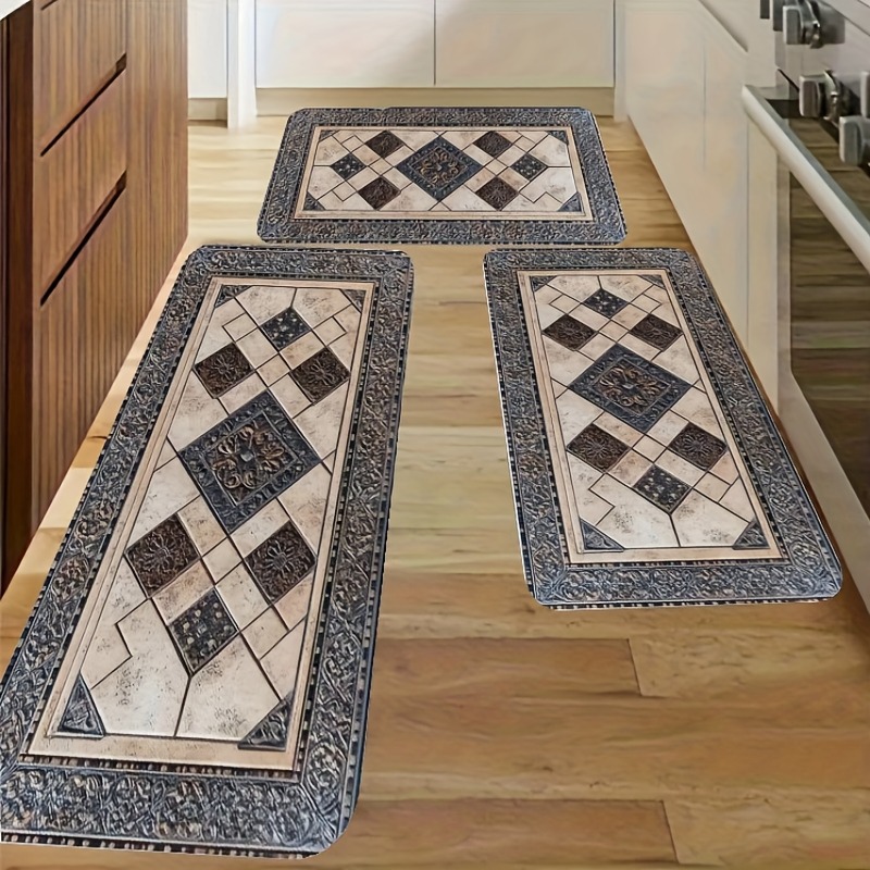 Alfombra de suelo para cocina, - Home Bathroom Tiles Design reseña y precio