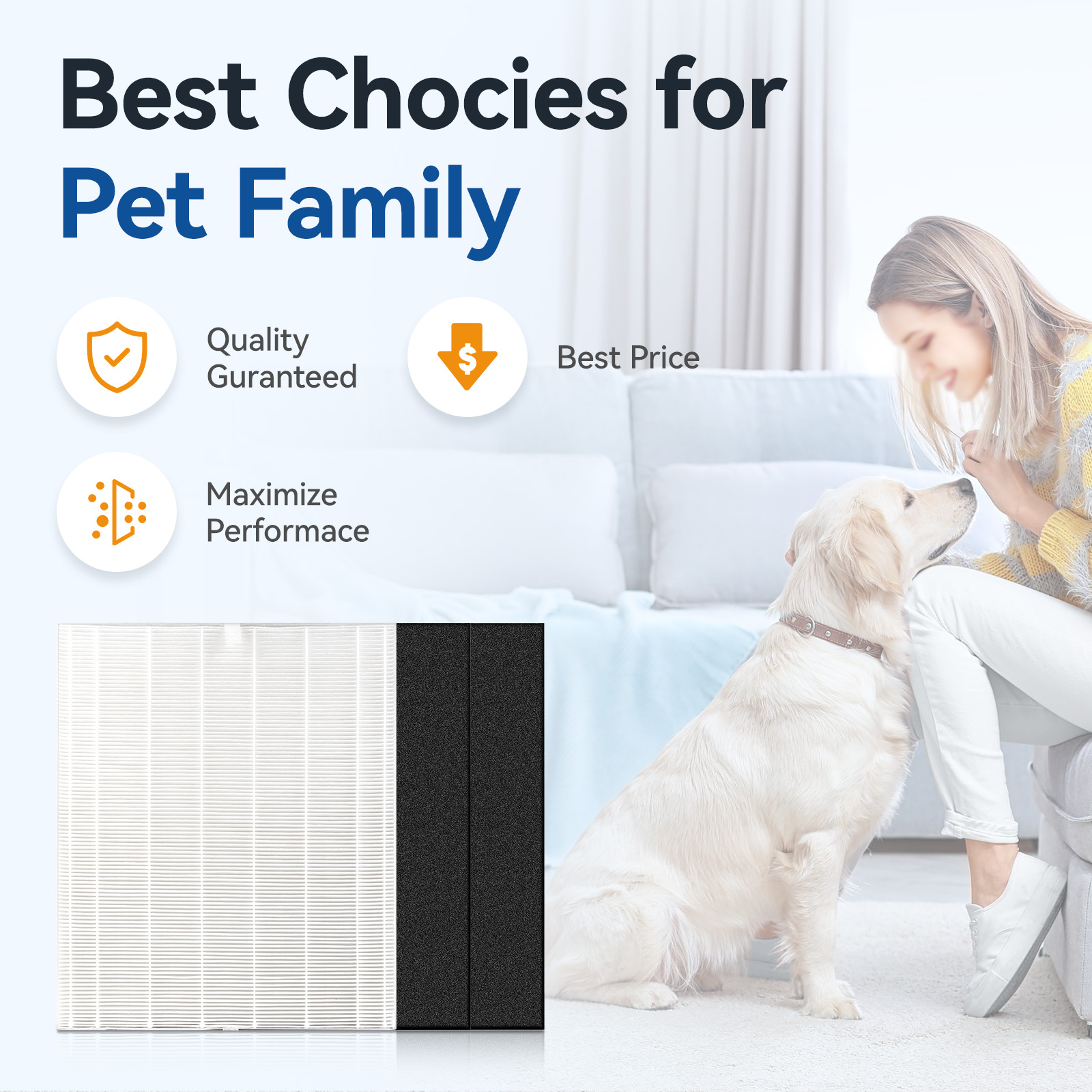 Juego de filtros HEPA de repue - Coway Air Purifier Ap-1512Hh reseña y precio