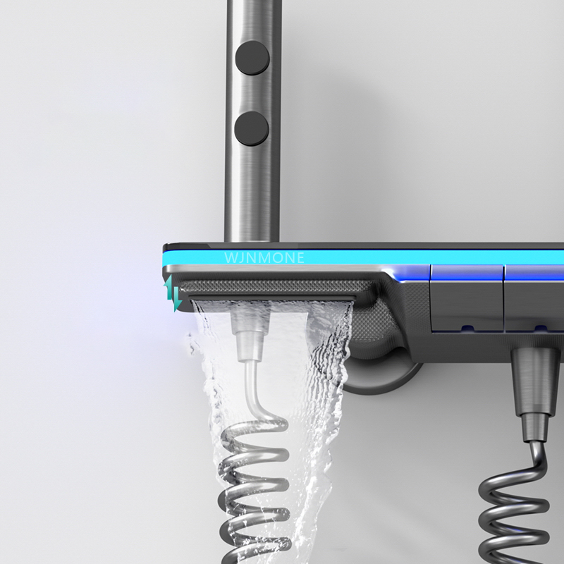 Sistema de ducha de lujo con l - Home Bathroom Glass reseña y precio