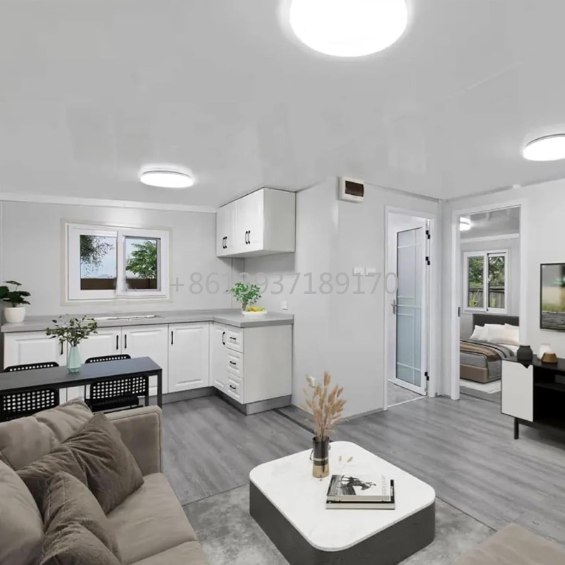 Casa Prefabricada Portátil en  - Tiny Home Bathroom Kitchen reseña y precio