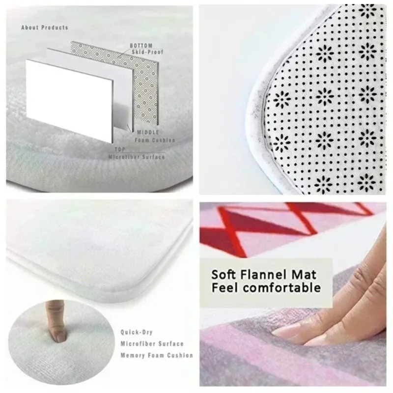 Alfombra Redonda y Tapetes Ópt - Home Bathroom Trends reseña y precio
