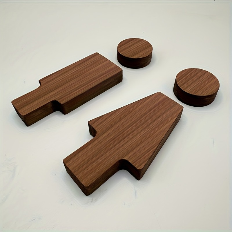 Letrero de baño de madera para - Home Bathroom Door Signs reseña y precio