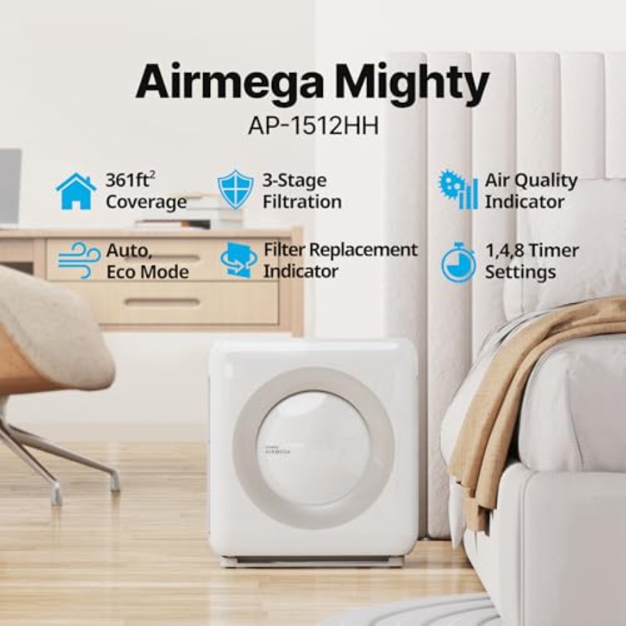 Purificador de Aire Coway Airm - Coway Air Purifier Ap-1512Hh reseña y precio