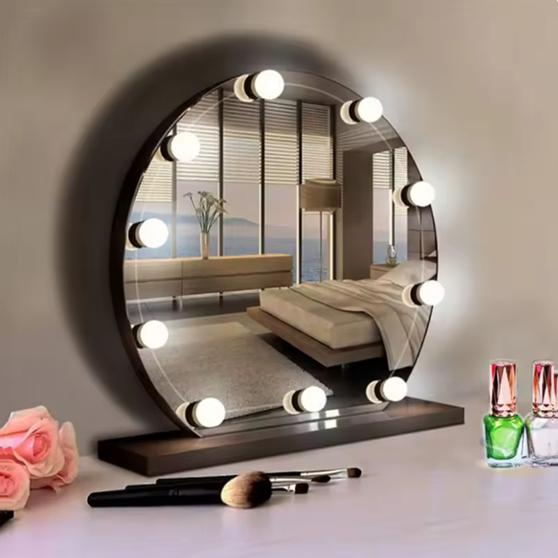 Espejo de maquillaje LED, lámp - Home Bathroom Glass reseña y precio
