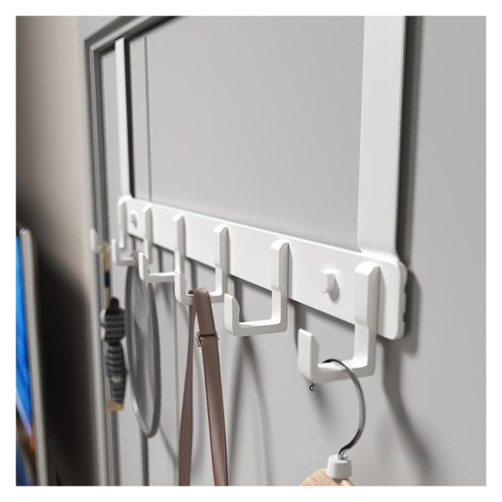 Ganchos sobre la puerta, 6 gan - Tiny Home Bathroom Kitchen reseña y precio
