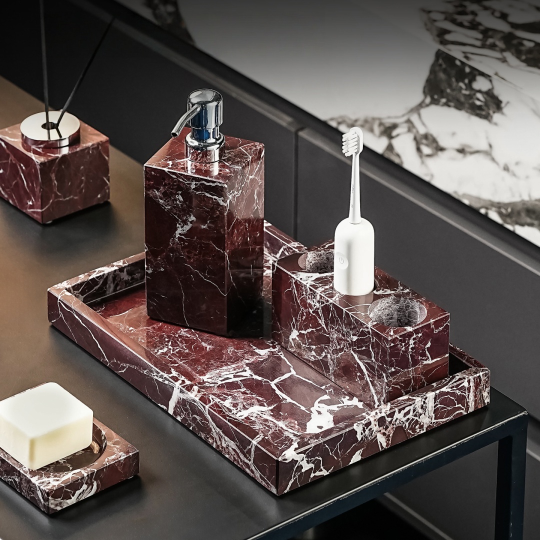 Accesorios de baño Rosa Levant - Tiny Home Bathroom Kit reseña y precio