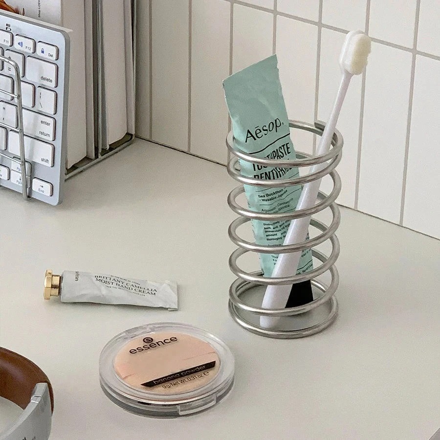 Soporte de cepillo de dientes  - Tiny Home Bathroom Kit reseña y precio