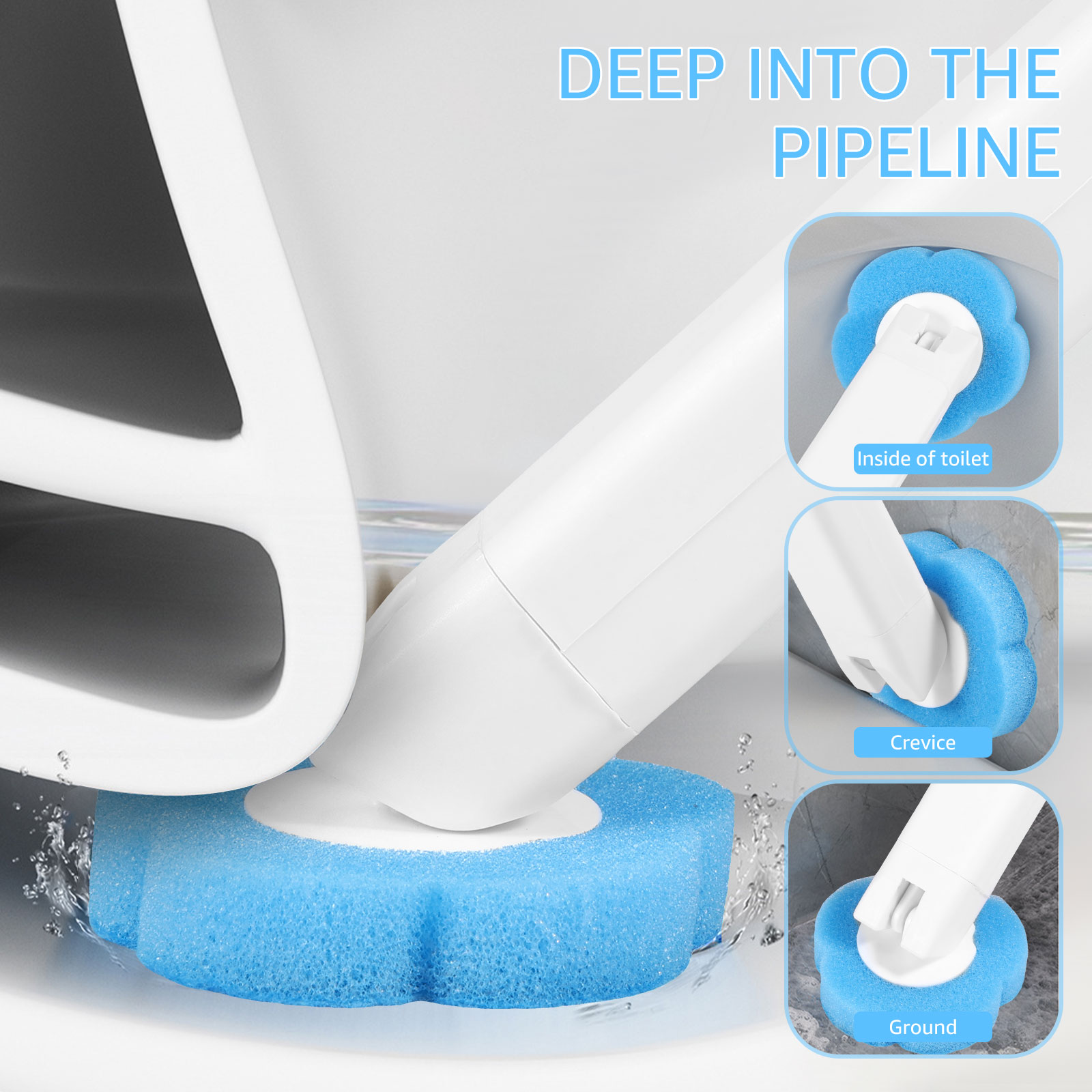 Juego de escobilla y soporte p - Toilet Brush Holder reseña y precio