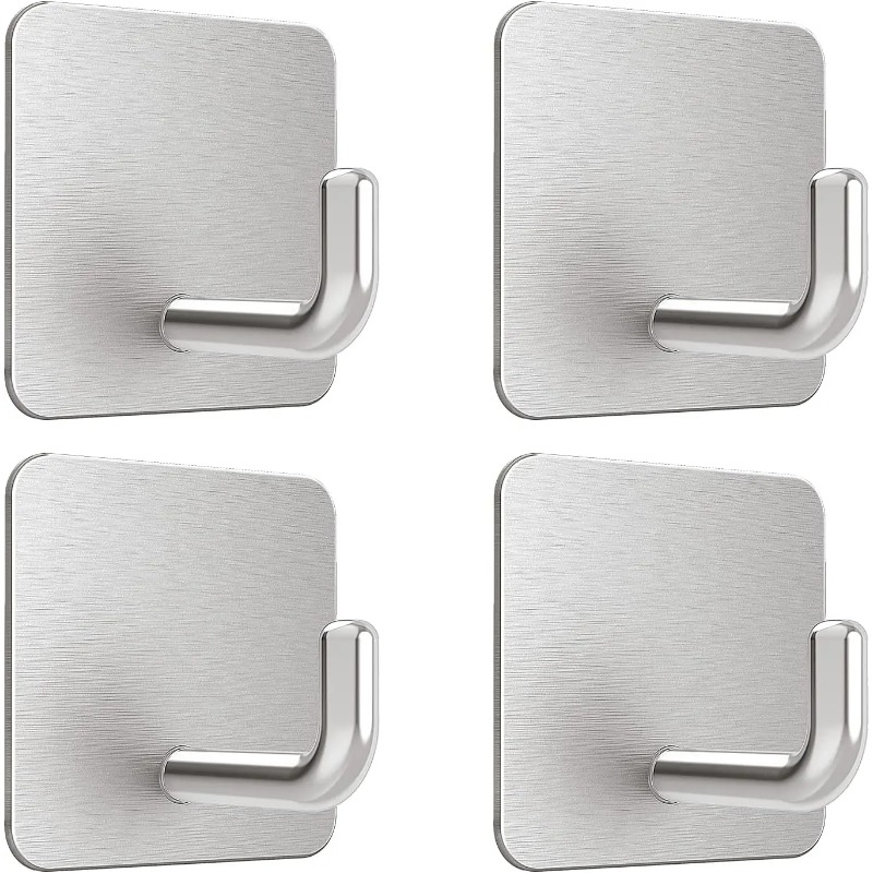 4 Ganchos Autoadhesivos de Ace - Tiny Home Bathroom Kitchen reseña y precio