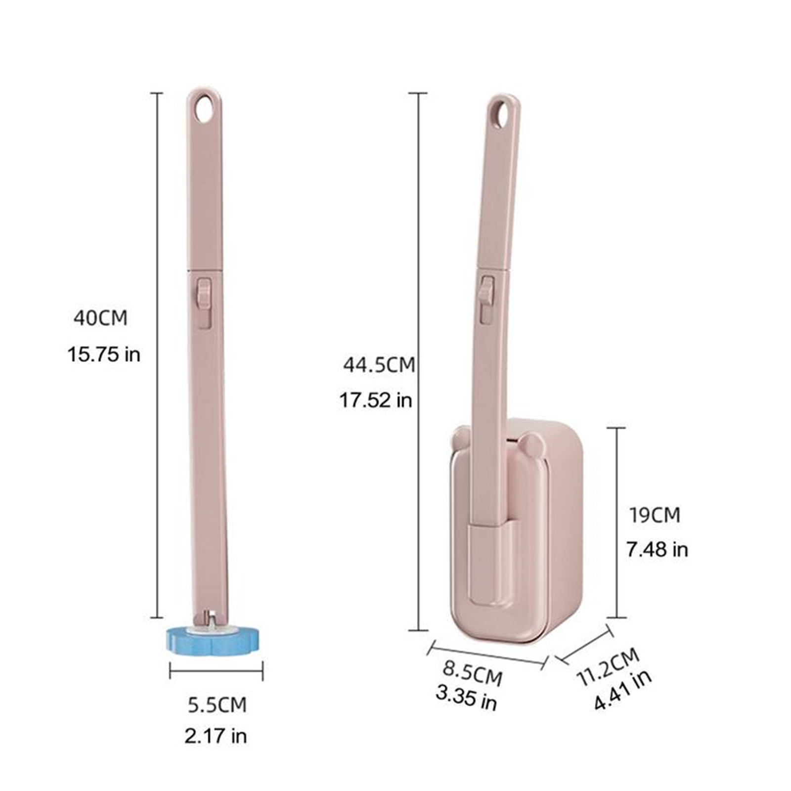 Juego de cepillos de limpieza  - Toilet Brush Holder reseña y precio