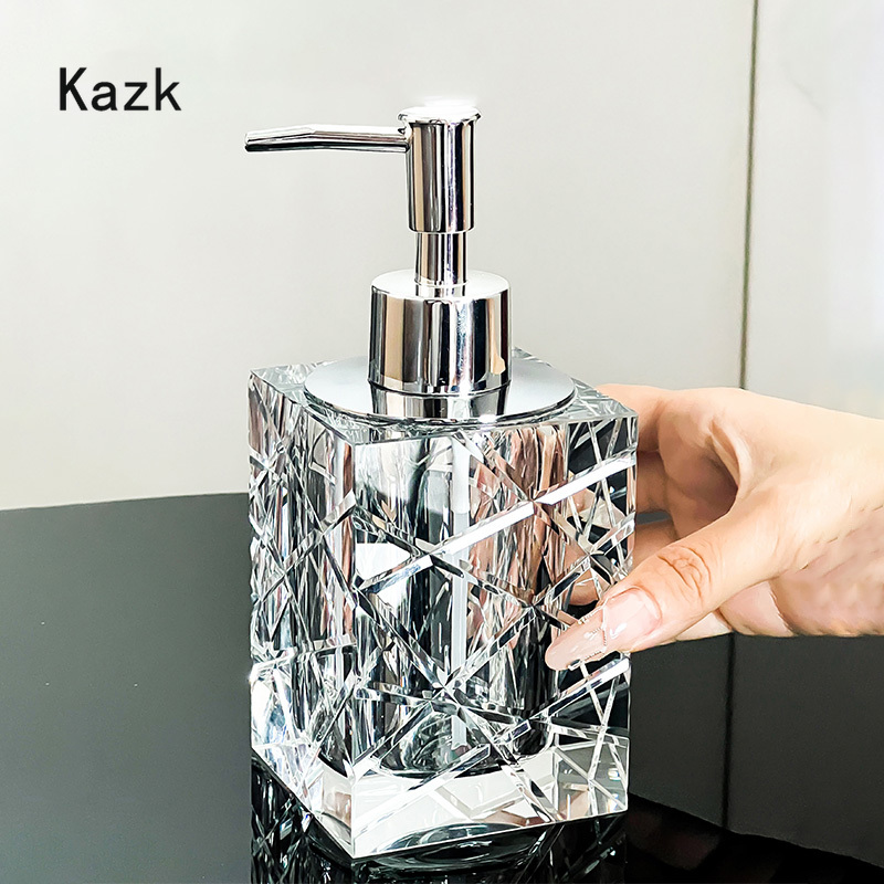 Botella de vidrio de corte de  - Home Bathroom Glass reseña y precio