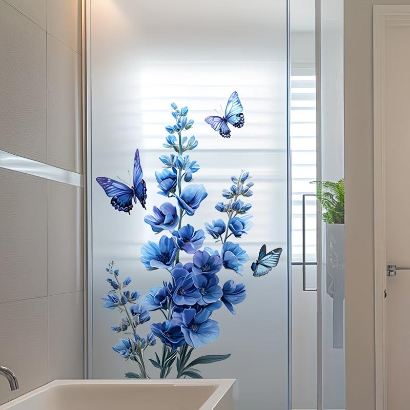 Pegatinas Removibles de Rosas  - Home Bathroom Glass reseña y precio