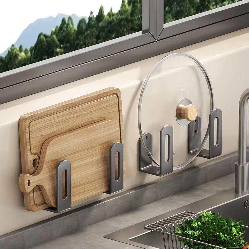 2 unids/set estante para tapas - Tiny Home Bathroom Kitchen reseña y precio