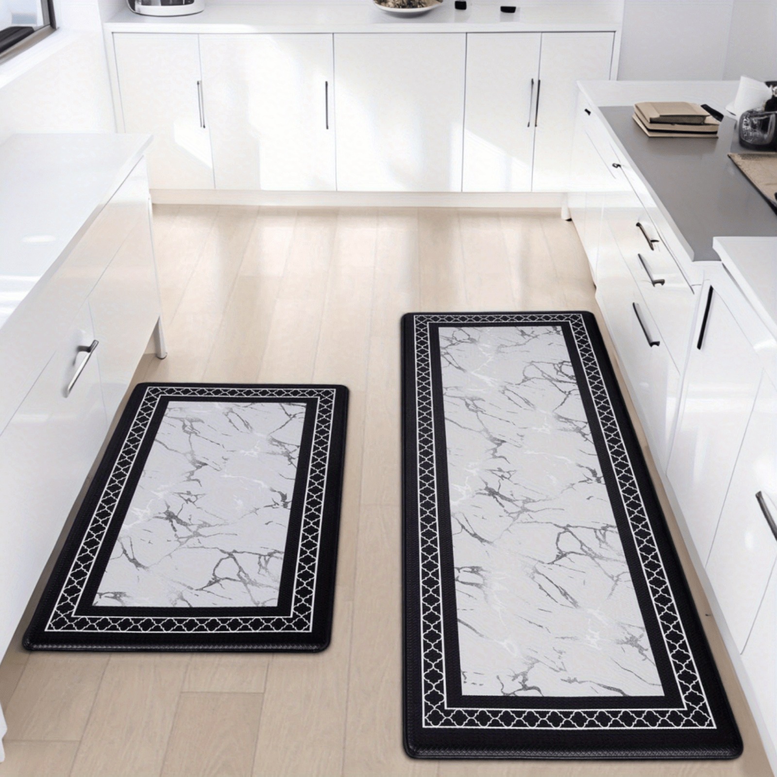 Alfombra de cocina con diseño  - Home Bathroom Tiles Design reseña y precio