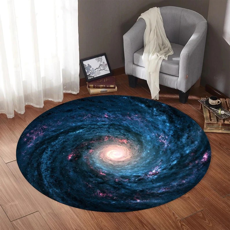 Alfombra Redonda 2D con Diseño - Home Bathroom Trends reseña y precio