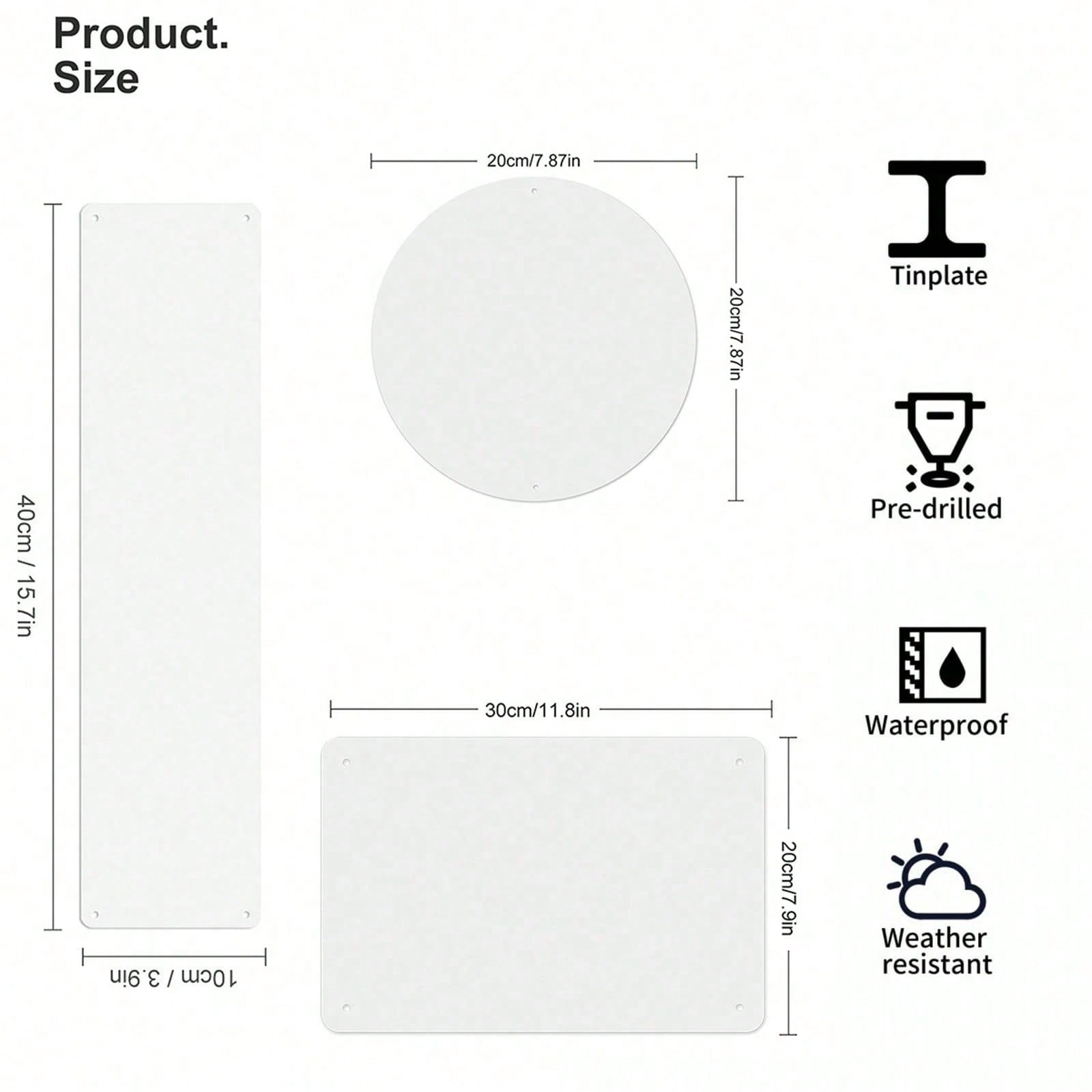 Letrero de Madera Vintage 2D P - Home Bathroom Door Signs reseña y precio