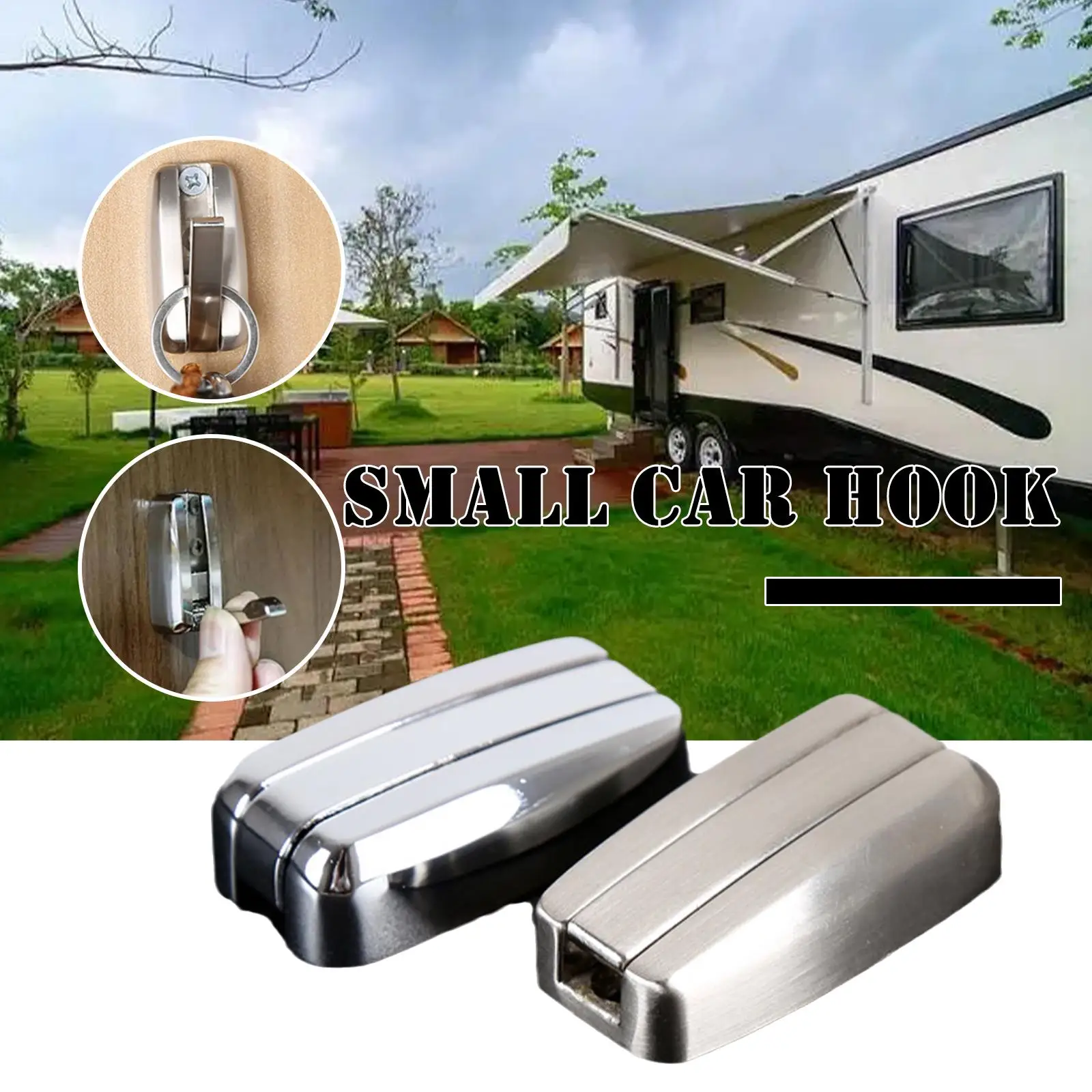 Gancho de toalla de aleación d - Tiny Home Bathroom Kit reseña y precio