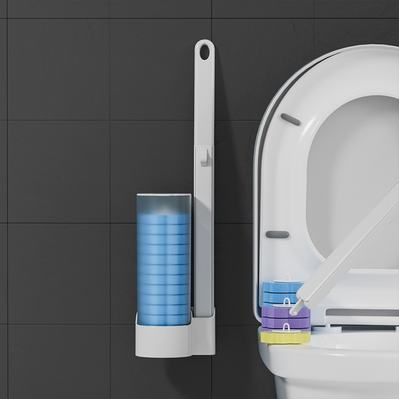 Cepillo de baño desechable, he - Toilet Brush Holder reseña y precio