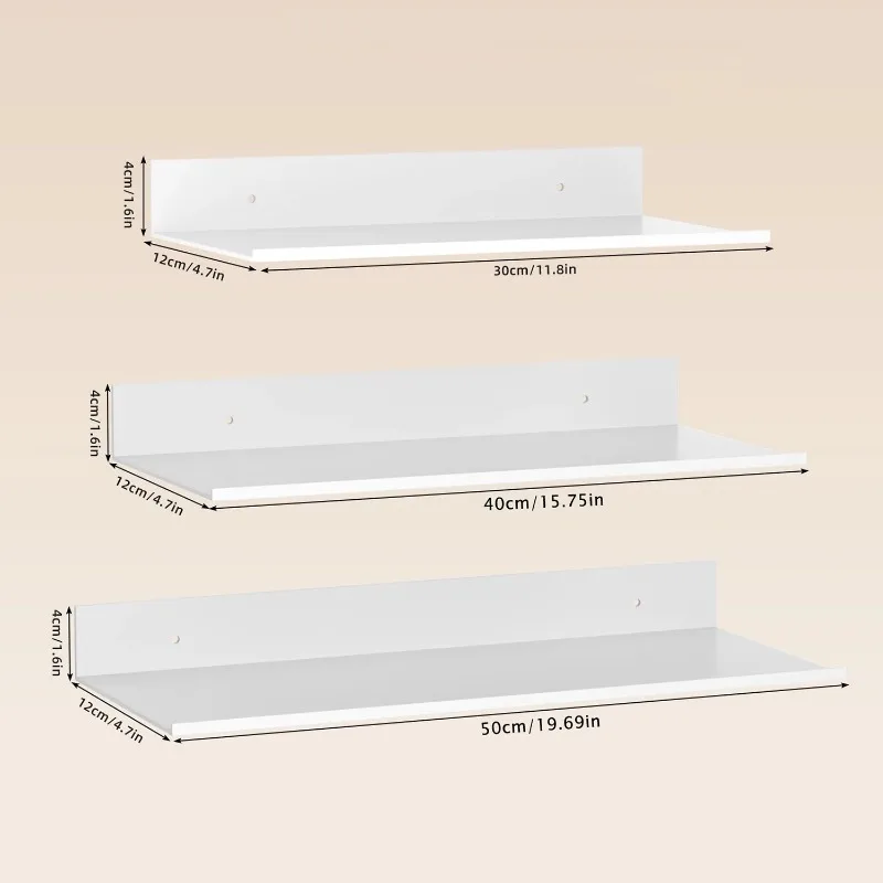 Estantes Flotantes de Metal, E - Tiny Home Bathroom Kitchen reseña y precio