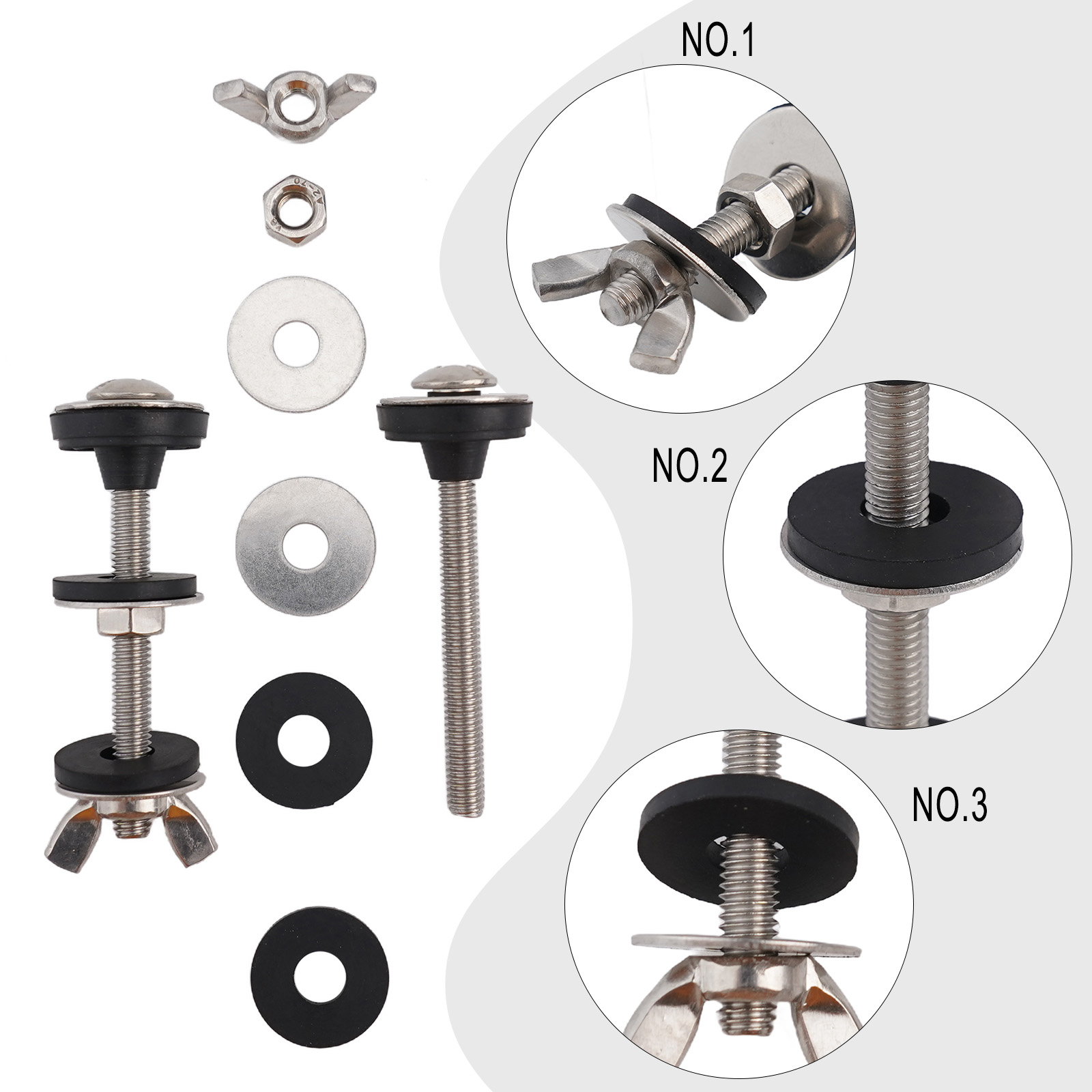 Kit de pernos para tanque de i - Tiny Home Bathroom Kit reseña y precio
