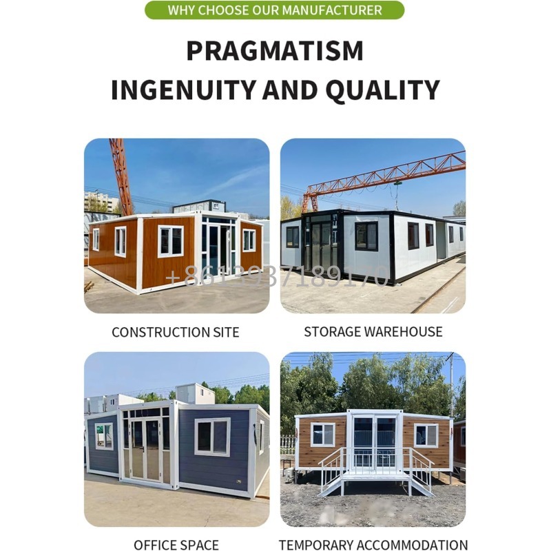 Casa Contenedor Prefabricada E - Tiny Home Bathroom Kitchen reseña y precio