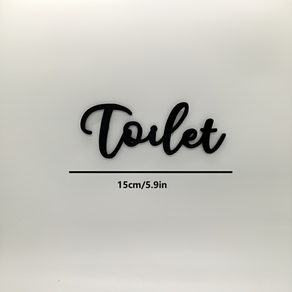 CIFBUY Letrero de plástico mod - Home Bathroom Door Signs reseña y precio