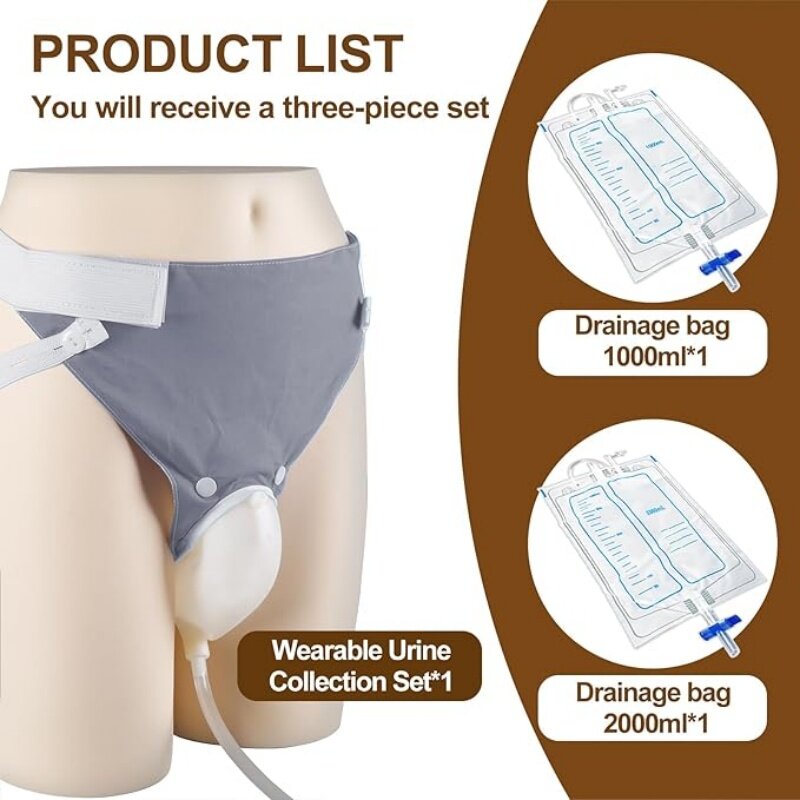 Recolector de Orina de Silicon - Home Bathroom With Urinal reseña y precio