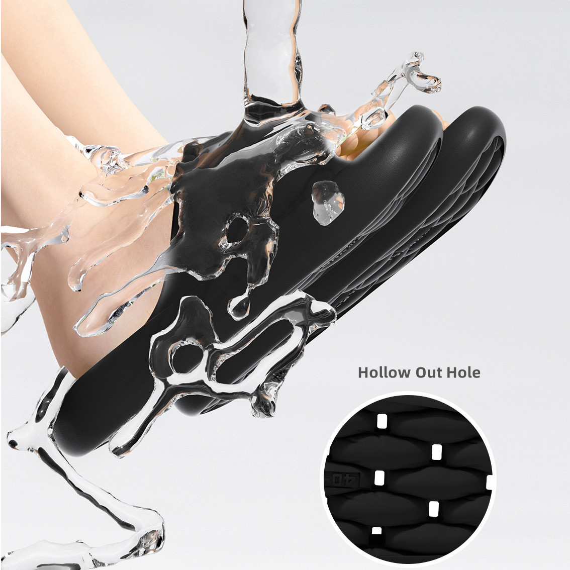 Pantuflas de Baño de Talla Gra - Home Bathroom Lights reseña y precio