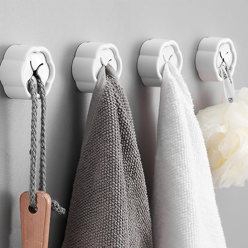 6 Ganchos Adhesivos para Toall - Tiny Home Bathroom Kitchen reseña y precio