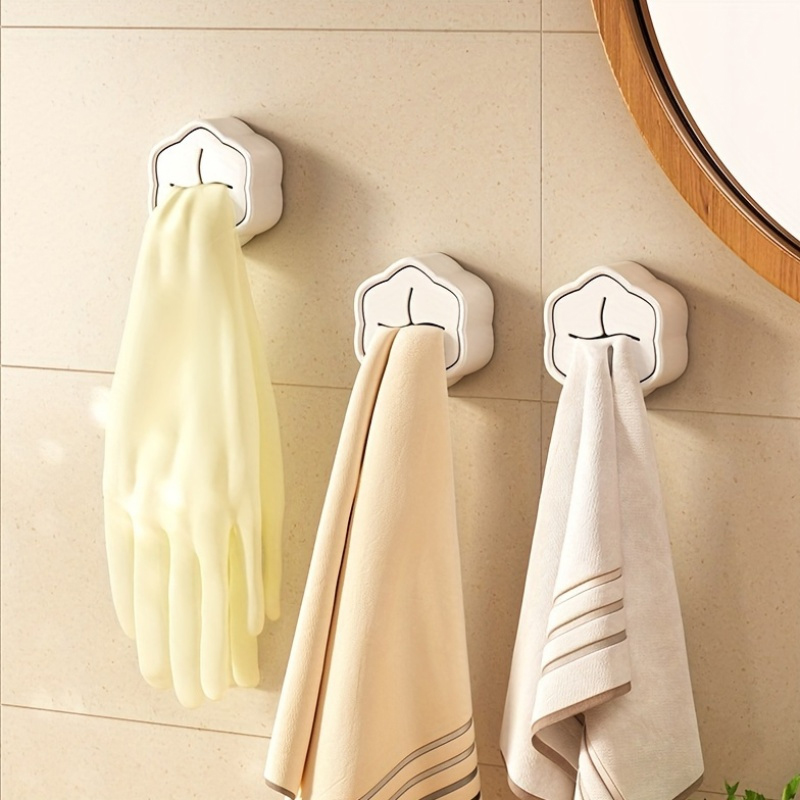 6 Ganchos Adhesivos para Toall - Tiny Home Bathroom Kitchen reseña y precio