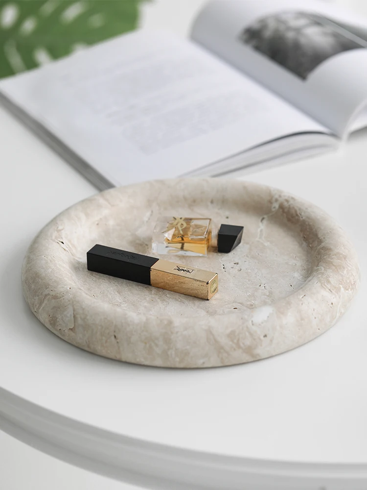 Bandeja de Servir de Travertin - Home Bathroom Trends reseña y precio
